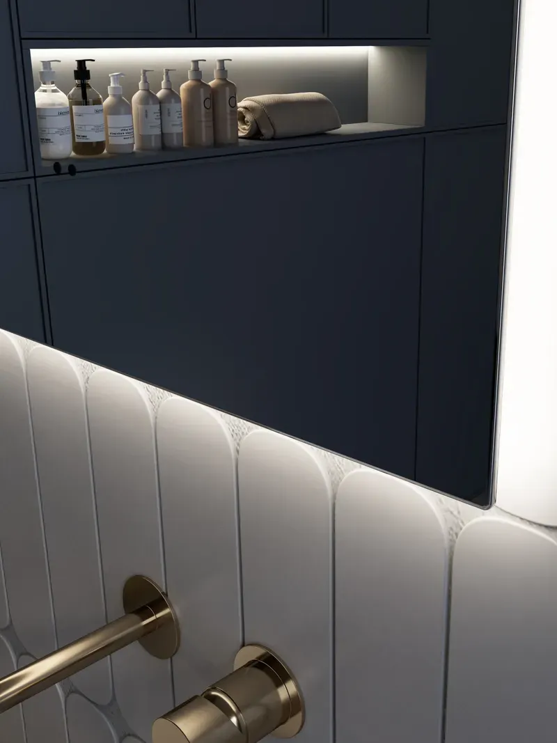 Зеркало Modul Comfort 800 OLEVARO-4