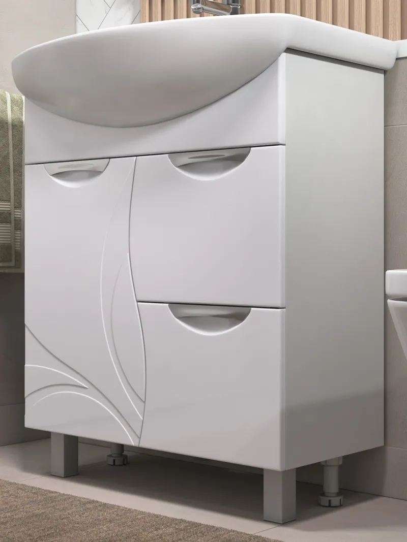 Тумба под раковину Colibri 700-1-2 (Балтика)-0