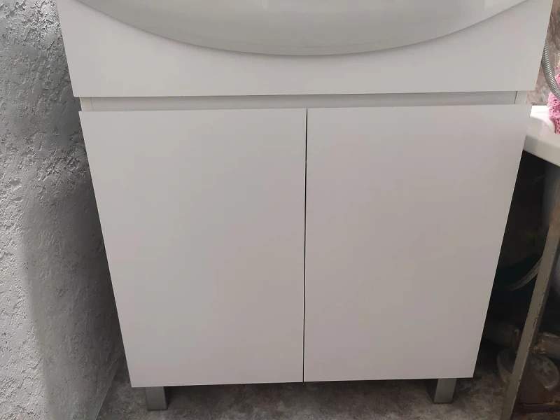 Тумба под раковину Modul 700-2-0 (Балтика) белый-13