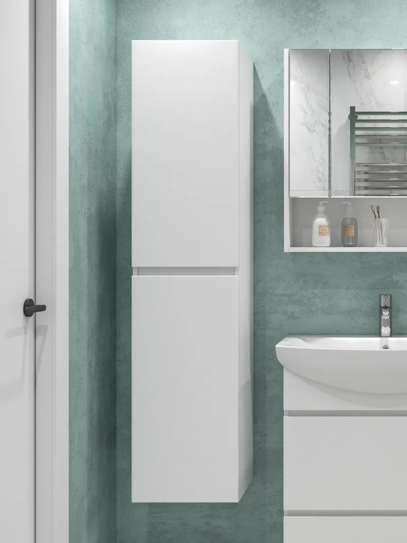 Тумба под раковину Modul 700-0-2 (Балтика) белый-4