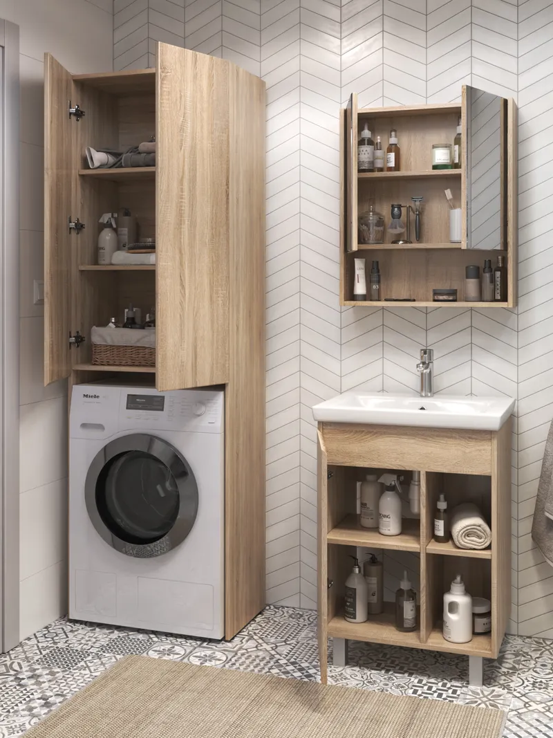 Тумба под раковину Modul 700-1-0 (Como) дуб сонома-4