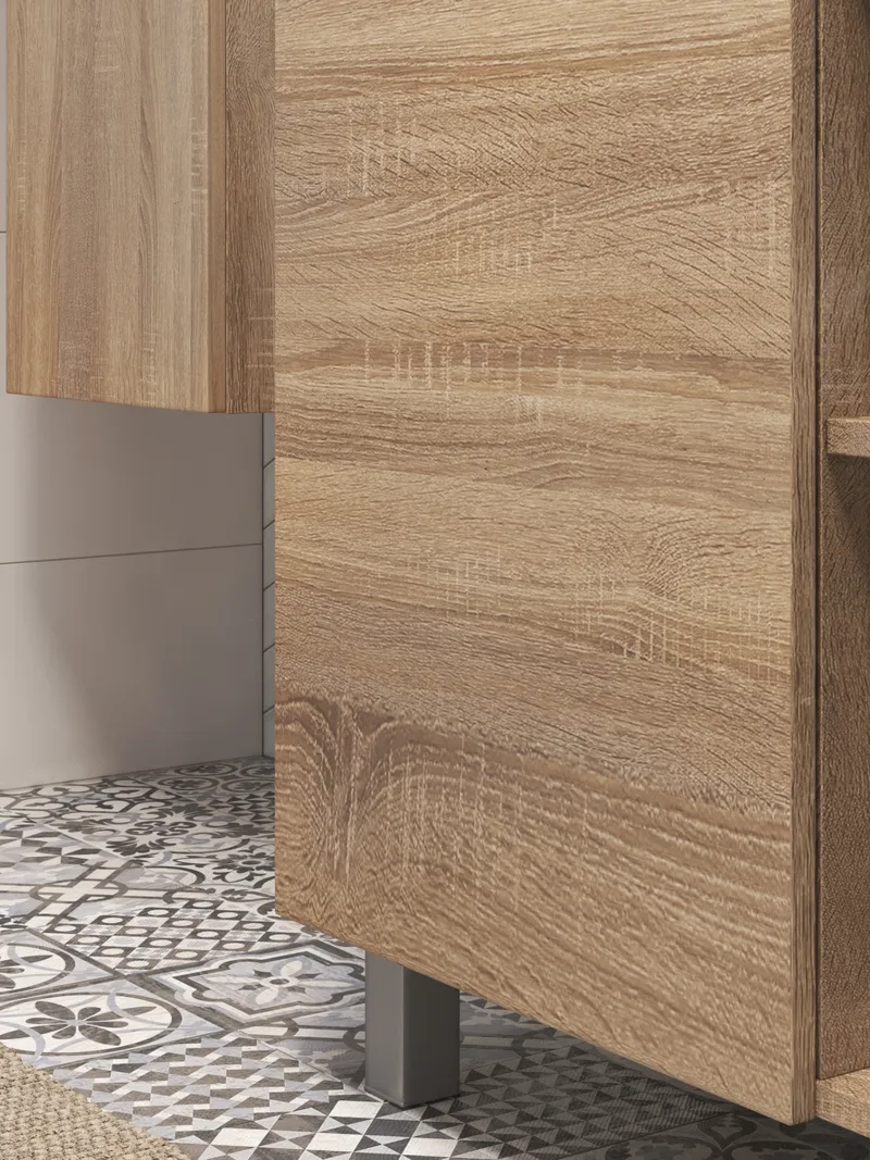 Тумба под раковину Modul 800-1-0 (Como) дуб сонома-3