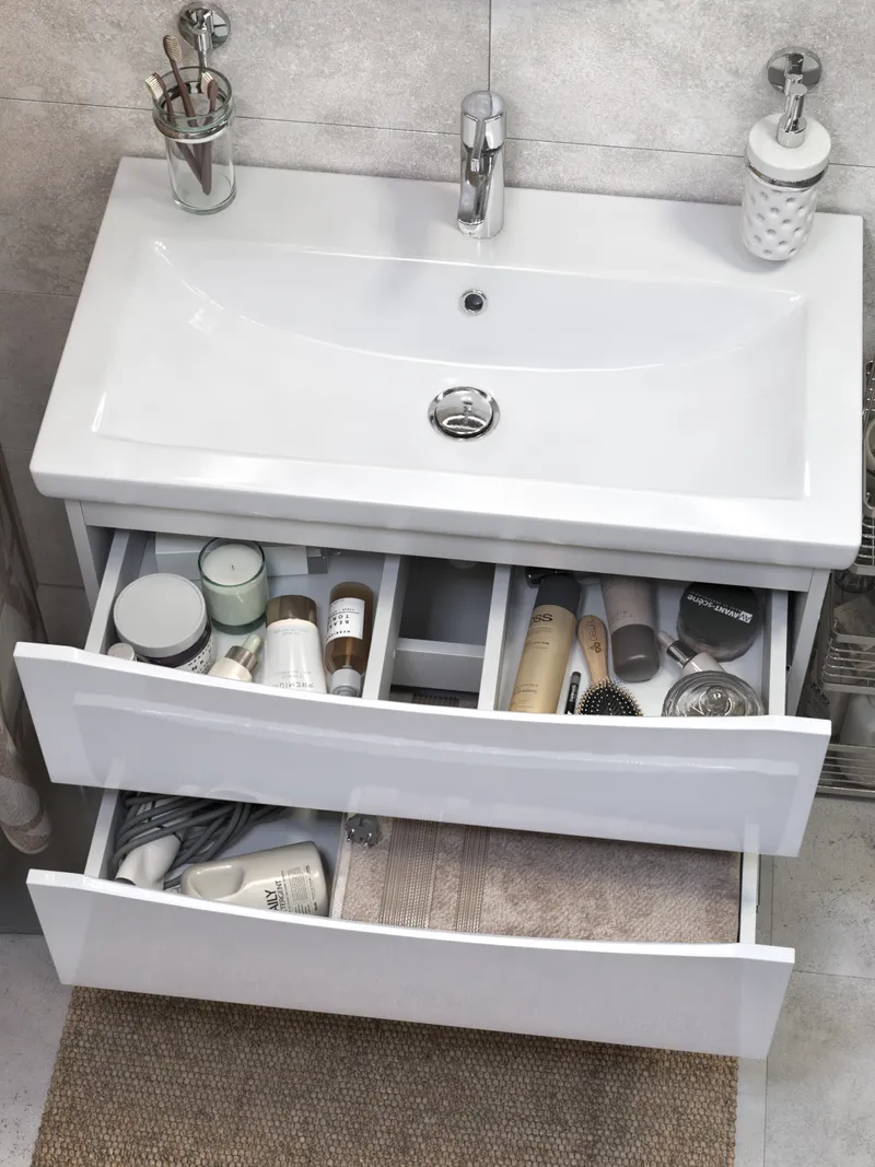 Тумба под раковину Paola 800-0-2 (Como) навесная-3