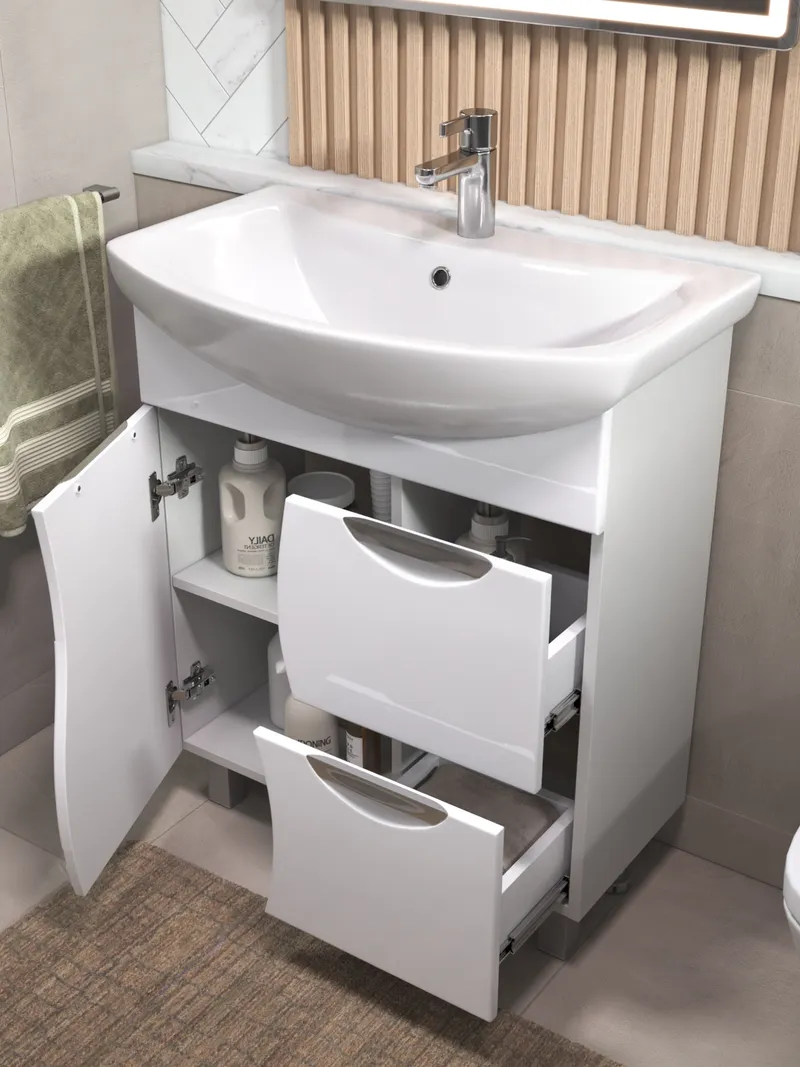 Тумба под раковину Colibri 700-1-2 (Балтика)-1