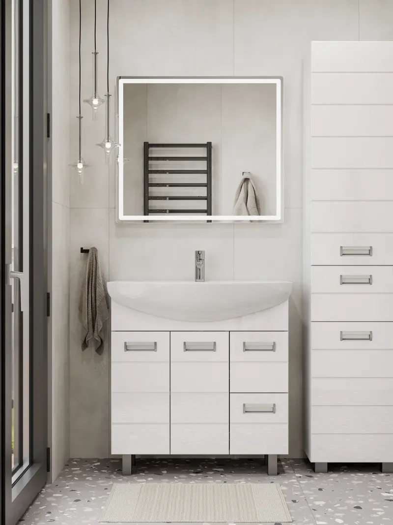 Тумба под раковину Bianca 800-2-2 (Балтика)-4