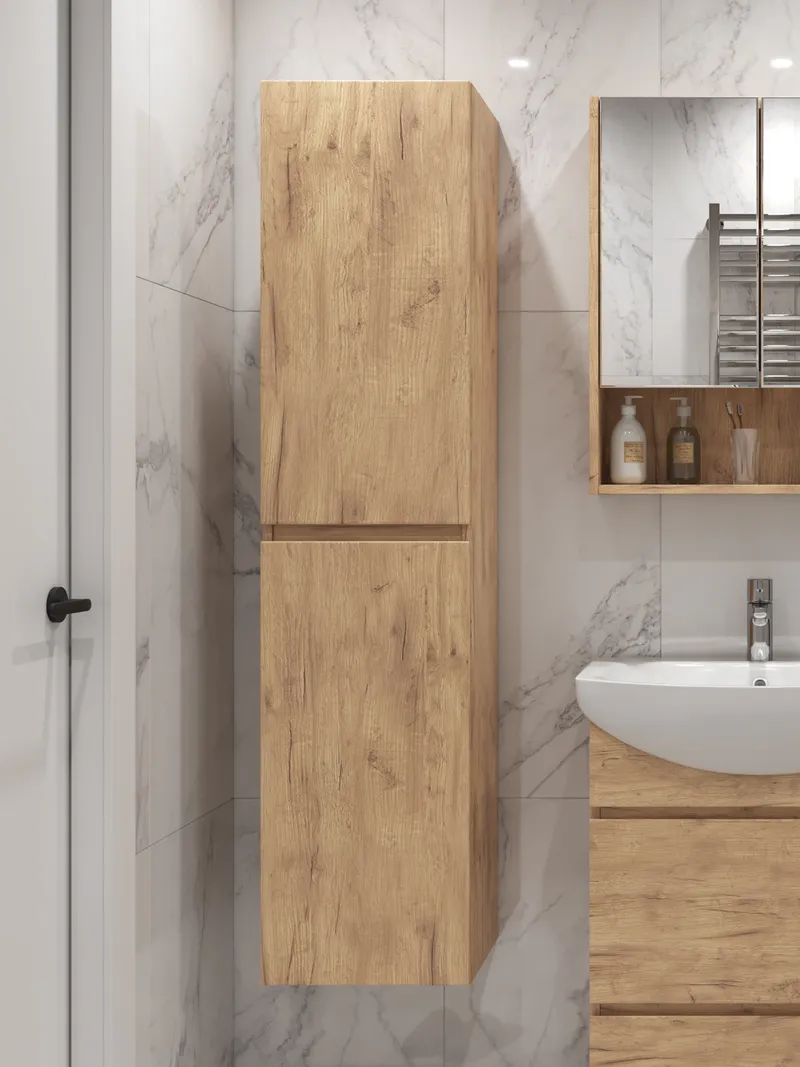 Тумба под раковину Modul 600-0-2 (Балтика) дуб золотой-5