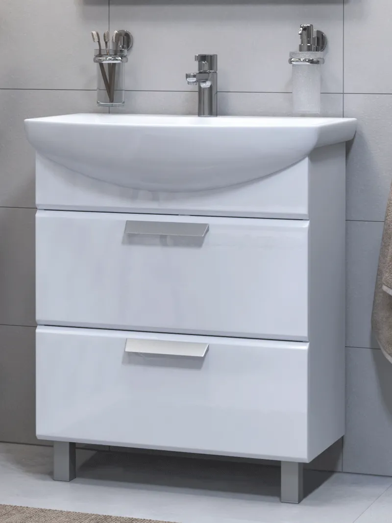 Тумба под раковину Kelly 700-0-2 (Балтика)-5