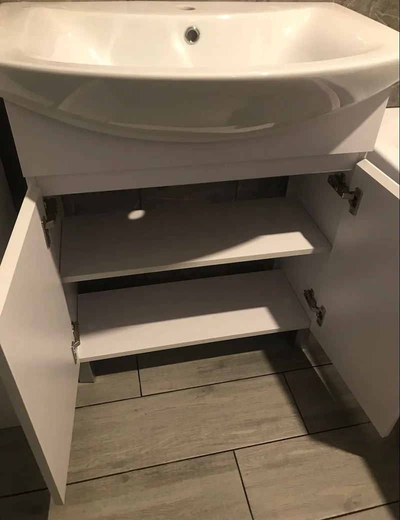 Тумба под раковину Modul 700-2-0 (Балтика) белый-16