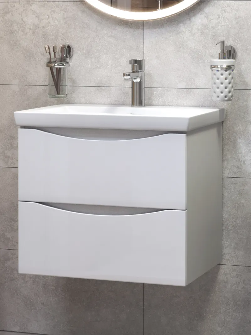 Тумба под раковину Paola 700-0-2 (Como) навесная-0