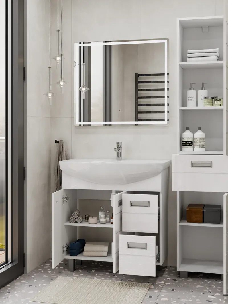 Тумба под раковину Bianca 800-2-2 (Балтика)-5