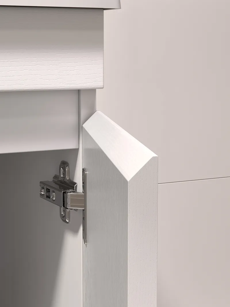 Тумба под раковину Modul 600-2-0 (Азимут) белый-3