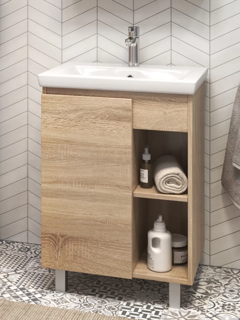 Тумба под раковину Modul 700-1-0 (Como) дуб сонома-0