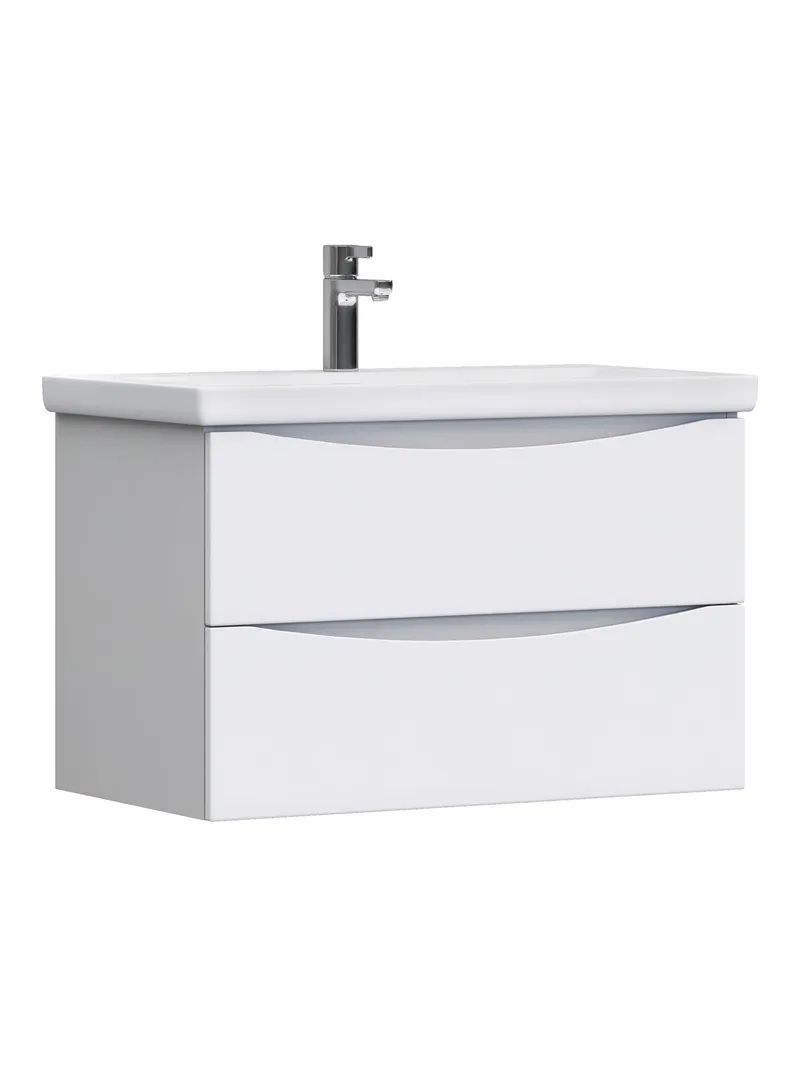 Тумба под раковину Paola 800-0-2 (Como) навесная-5