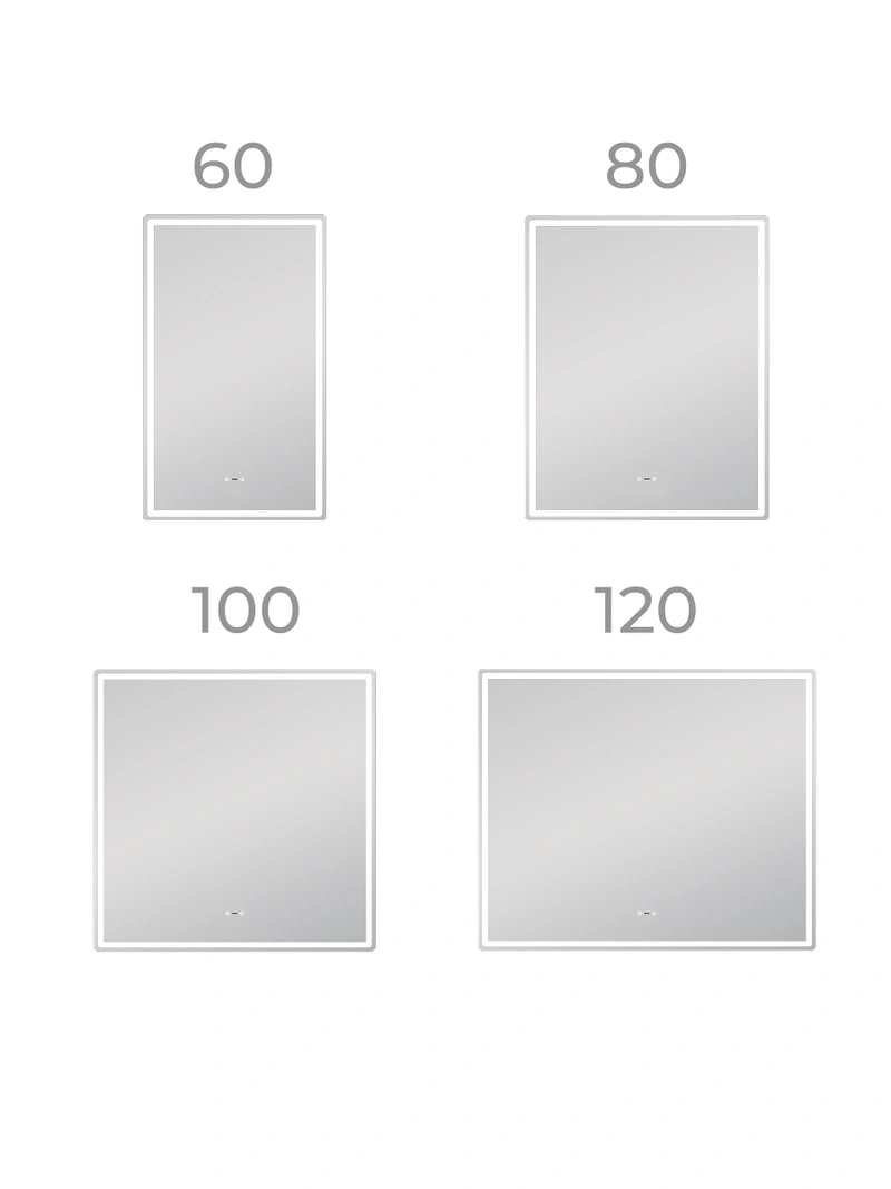 Зеркало Ellio Step 600 OLEVARO-5