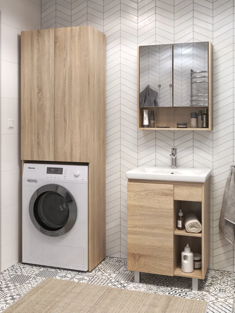 Тумба под раковину Modul 700-1-0 (Como) дуб сонома-3