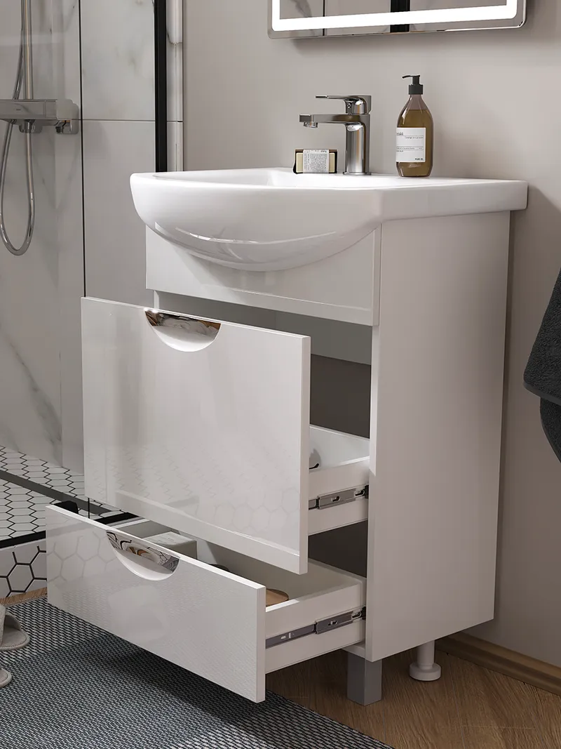 Тумба под раковину Colibri 600-0-2 (Балтика)-3